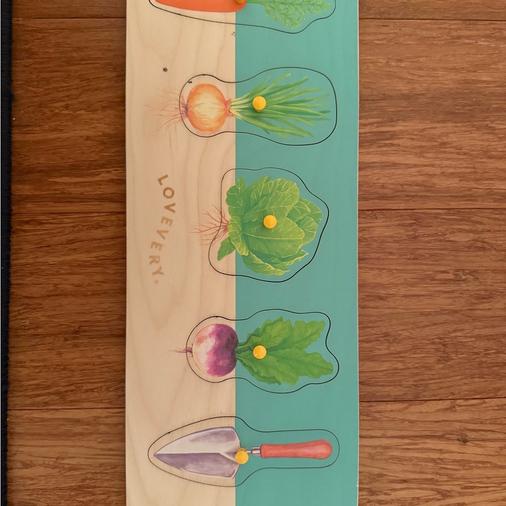 Lovevery Wooden Vegetable Puzzle